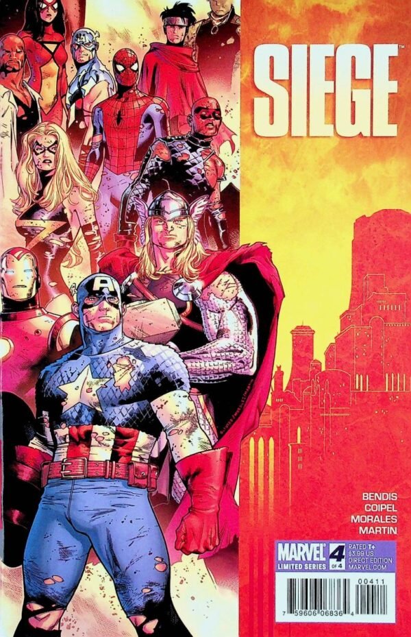 Siege (2010 Marvel) #1A-4A-ig teljes minisorozat! Asgard ostroma! - Image 7