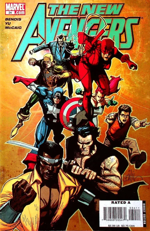 New Avengers, Vol. 1 (2007) 34A