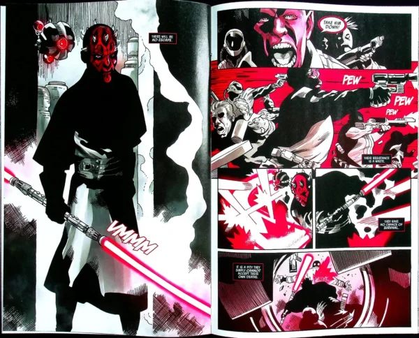 Star Wars: Darth Maul - Black, White & Red (2024) 1-4 - Image 6