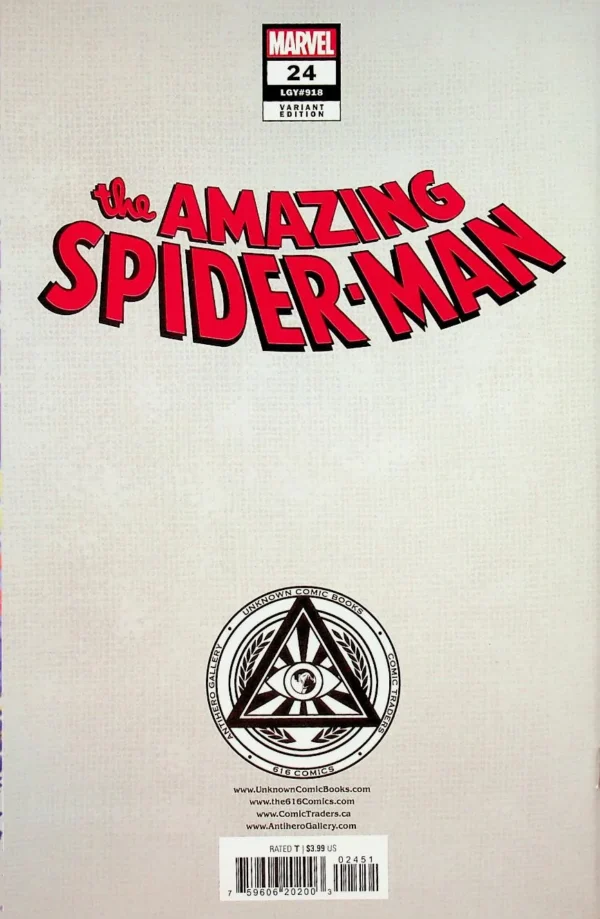 The Amazing Spider-Man, Vol. 6 (2023) 24F - Image 3