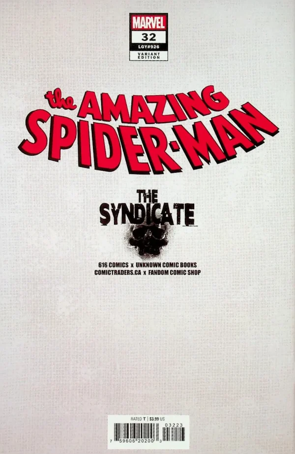 The Amazing Spider-Man, Vol. 6 (2023) 32J - Image 3