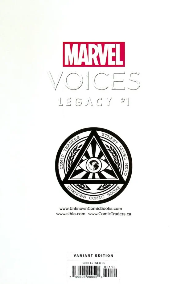 Marvel's Voices: Legacy, Vol. 1 (2021) 1I - Image 3