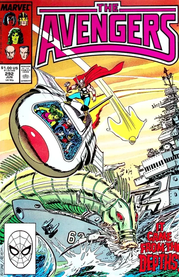 The Avengers, Vol. 1 (1988) 292A
