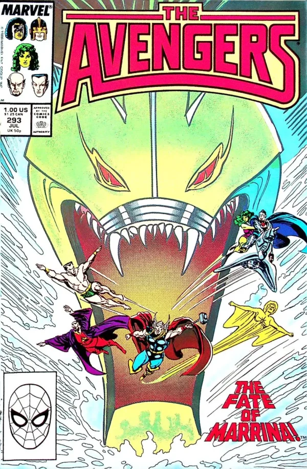 The Avengers, Vol. 1 (1988) 293A