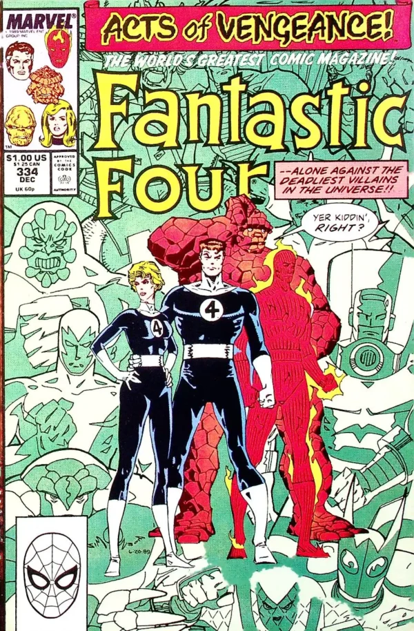 Fantastic Four, Vol. 1 (1989) 334A