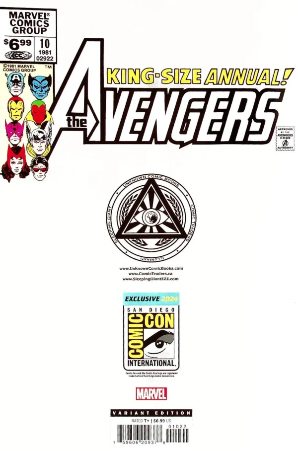 The Avengers, Vol. 1 Annual (2024) 10I - Image 4