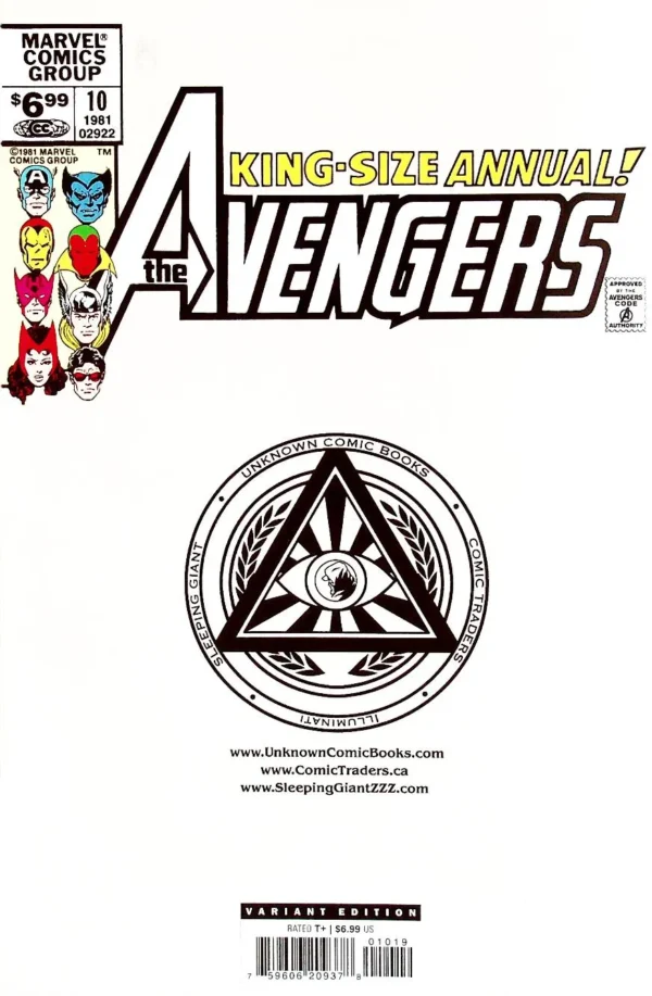 The Avengers, Vol. 1 Annual (2024) 10K - Image 4