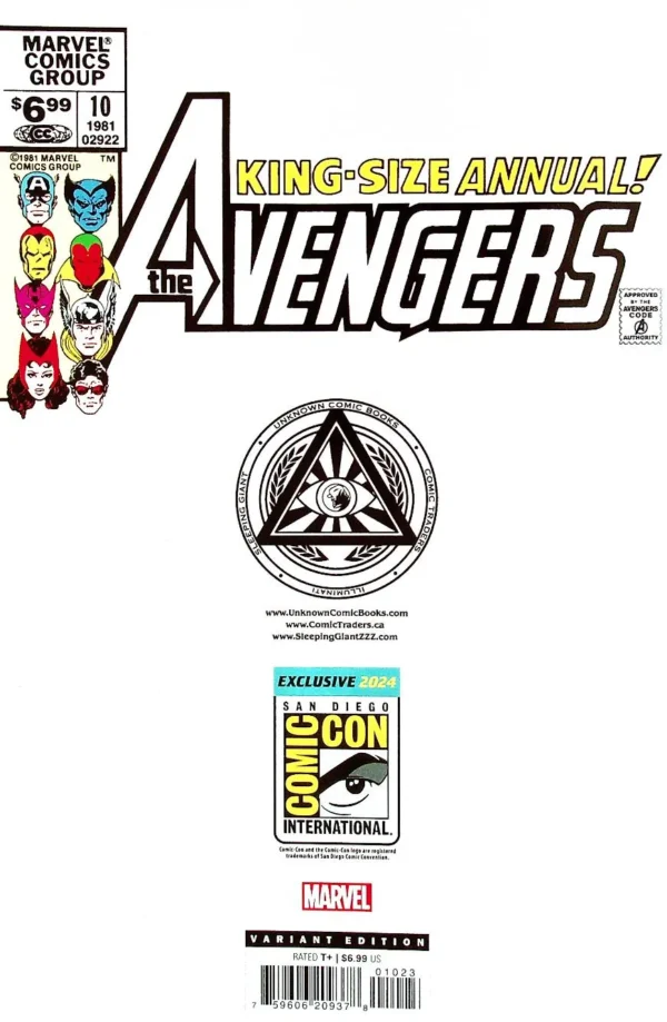 The Avengers, Vol. 1 Annual (2024) 10L - Image 4