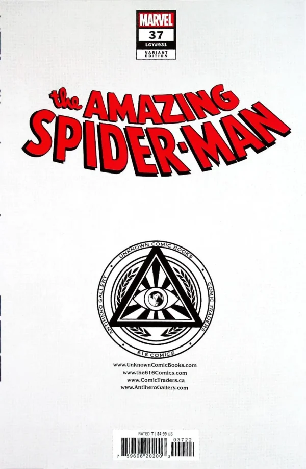 The Amazing Spider-Man, Vol. 6 (2023) 37M - Image 3