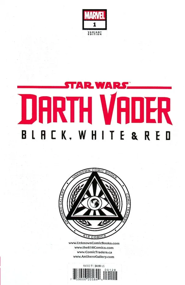 Star Wars: Darth Vader - Black, White & Red (2023) 1K - Image 4