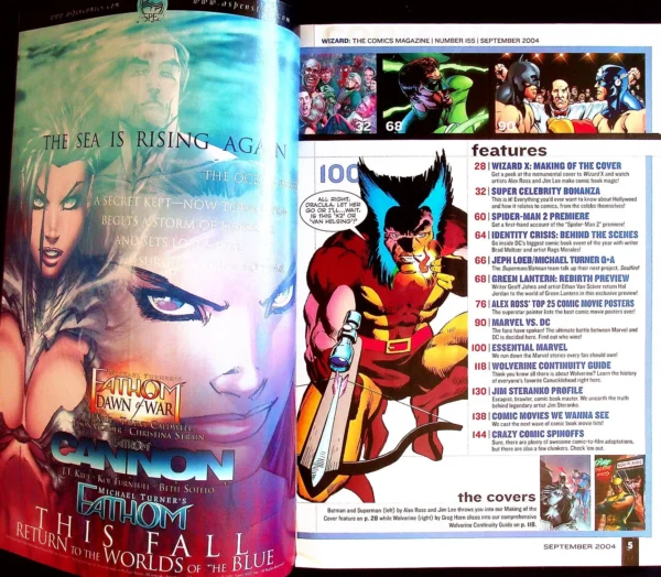 Wizard: The Magazine of Comics, Entertainment and Pop Culture (2004) 155/1 - Image 4