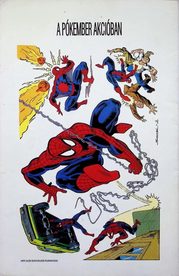 A Csodálatos Pókember˙(1993) 50 (kék) - Image 5