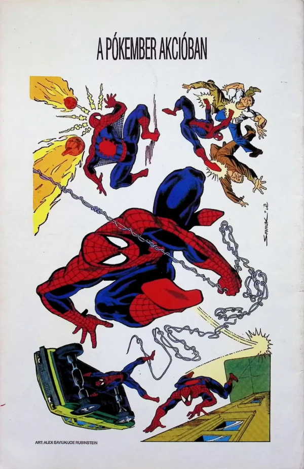 A Csodálatos Pókember˙(1993) 50 (piros) - Image 4