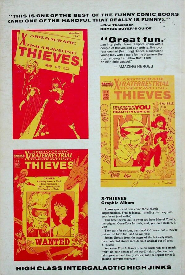 Aristocratic Xtraterrestrial Time Traveling Thieves / X-Thieves - Gyűjteményes kötetben 1-11-ig! - Image 6