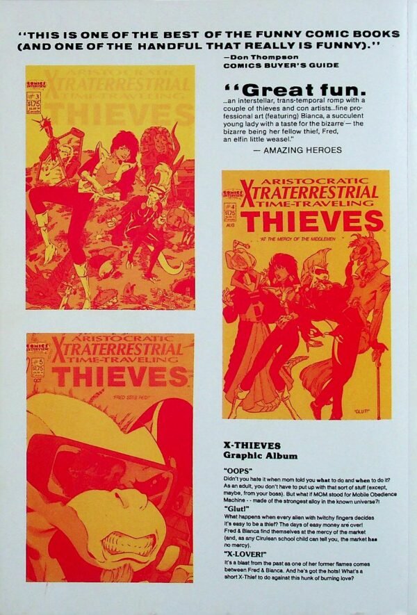 Aristocratic Xtraterrestrial Time Traveling Thieves / X-Thieves - Gyűjteményes kötetben 1-11-ig! - Image 9