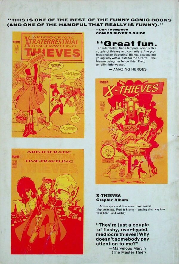 Aristocratic Xtraterrestrial Time Traveling Thieves / X-Thieves - Gyűjteményes kötetben 1-11-ig! - Image 12